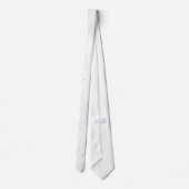 Cravate Élégant, Silver Glittery Snowflakes de Noël (Dos)