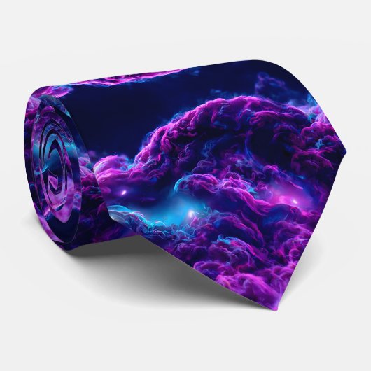 Cravate Élégant Violet (Roulé)