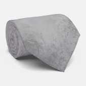 Cravate élégante à motif marbre gris (Roulé)
