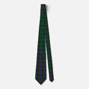 Cravate élégante de plaid de tartan de famille d