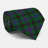 Cravate élégante de plaid de tartan de famille de (Roulé)