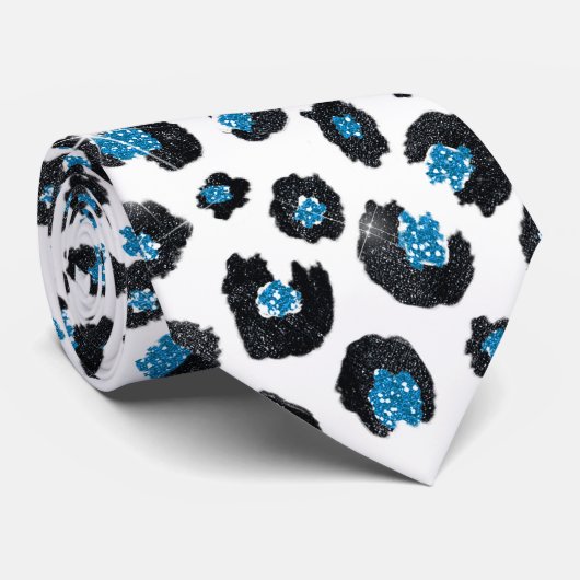 Cravate Elégante Parties scintillant Bleue Poster de anima (Roulé)