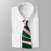 Cravate Elégante Parties scintillant Rose or Zebra Green P (Attaché)