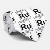 Cravate Élément 044 - RU - Ruthénium (plein) (Roulé)