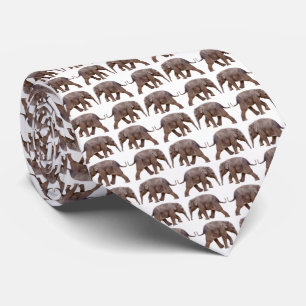 Cravate Élément de bébé éléphant frénétique Tie Dbl face (