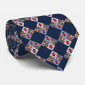 Cravate Éléments géométriques (Roulé)