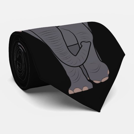 Cravate Éléphant (Roulé)