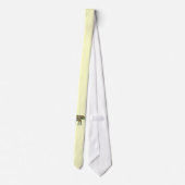 Cravate Eléphant coloré (Dos)