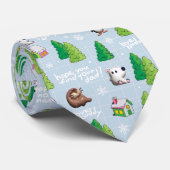 Cravate Elf the Movie | Bye Buddy Hope Vous Trouvez Votre  (Roulé)
