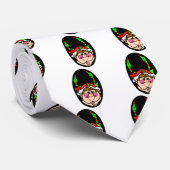 Cravate Elfes de Noël (Roulé)