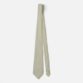 Cravate Elise Pale Green Mid Century couleur solide (Devant)
