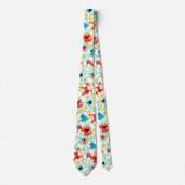 Cravate Elmo & Cookie Monster Fun Shapes Motif (Devant)