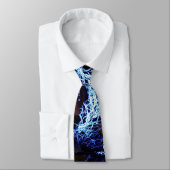 Cravate Éloge bleu (Attaché)