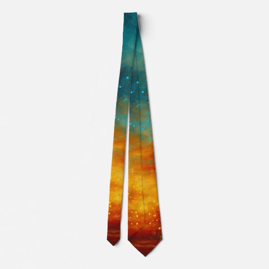 Cravate Emberwake Horizon Abstract (Dos)