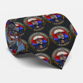 Cravate Emblème de la Corée du SOC (Roulé)