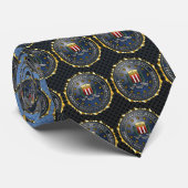 Cravate Emblème du FBI (Roulé)