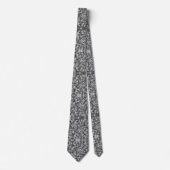 Cravate Embossed Black-Gray (Devant)
