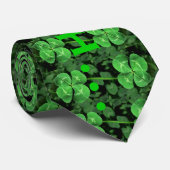 Cravate Embrasse-moi je suis Irlandais St Patrick's Cravat (Roulé)
