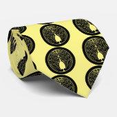 Cravate Embrasser les géants japonais en cercle (Roulé)