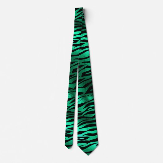 Cravate Emerald and Gold Safari Series Design 10 (Dos)