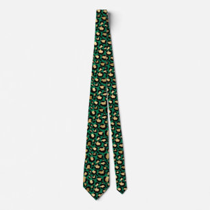 Cravate Emerald et Gold Safari Series Design 3