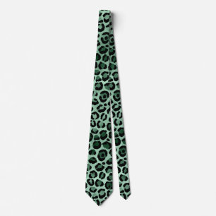Cravate Emerald et Gold Safari Series Design 9