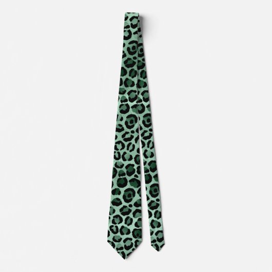 Cravate Emerald et Gold Safari Series Design 9 (Devant)