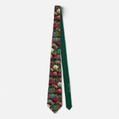 Cravate Emerald Garden Vintage Floral Wedding (Devant)