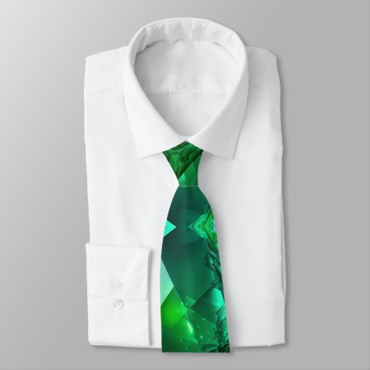 Cravate Emerald Green Magical Mystical St. Patricks Day (Attaché)