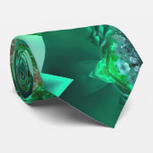 Cravate Emerald Green Magical Mystical St. Patricks Day (Roulé)
