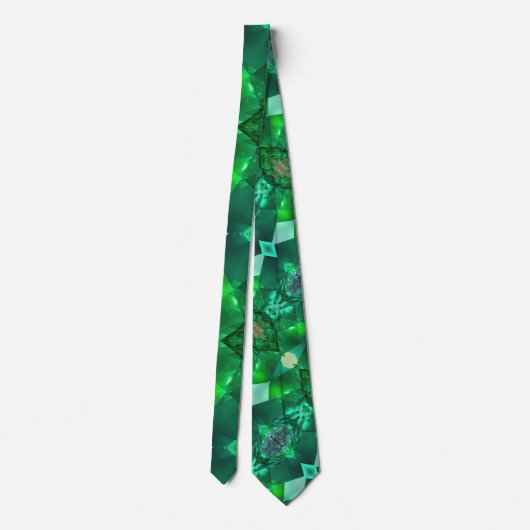 Cravate Emerald Green Magical Mystical St. Patricks Day (Dos)
