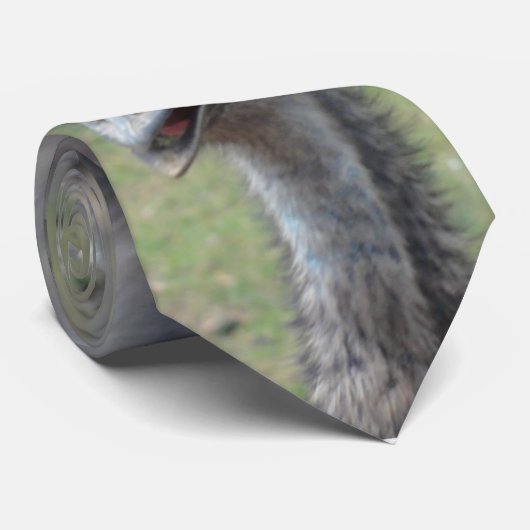 Cravate Émeu australien (Roulé)