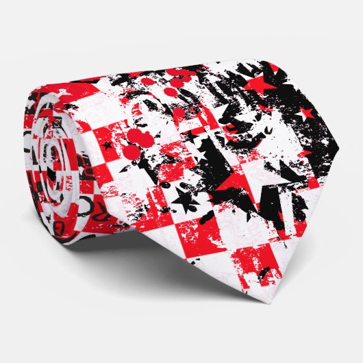 Cravate Emo Grunge (Roulé)