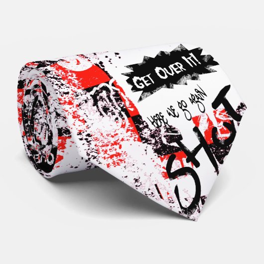 Cravate Emo Punk Grunge (Roulé)