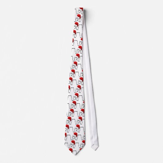 Cravate emoji de shrug de noël (Devant)