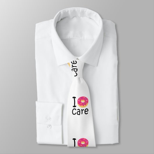 Cravate Emoji drôle de citation d'expression d'I de soin à (Attaché)