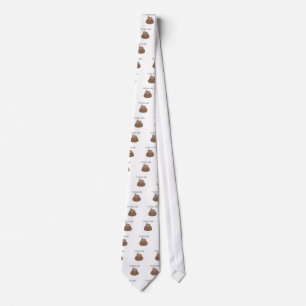 Cravate Emoji Mignonne Poop