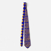 Cravate emojis bleu foncé (Dos)