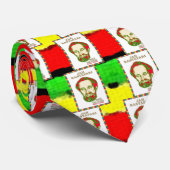 Cravate Empereur de guerrier de Jah Rastafari Haile (Roulé)