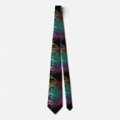 Cravate Empreinte ADN Motif scientifique moderne cool (Devant)