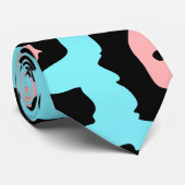 Cravate Empreinte de léopard (Roulé)