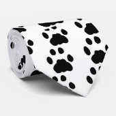 CRAVATE EMPREINTE DE PATTE DE PUMA (Roulé)