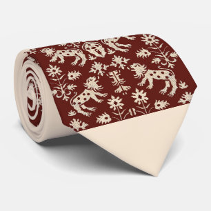 Cravate Empreinte des lions mouchetés AD 1200s