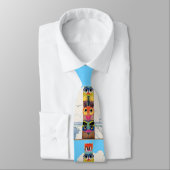 Cravate empreinte totem (Attaché)