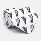 Cravate Empreintes bébé (Roulé)