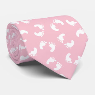 Cravate Empreintes Bébé, Pied Bébé, Marches, Fille Rose