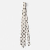 Cravate Empreintes de pattes (Devant)