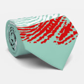 Cravate empreintes digitales du drapeau maori (Roulé)