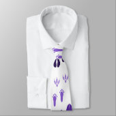 Cravate Empreintes hivernales (Attaché)