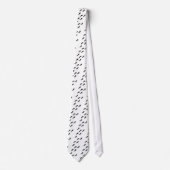 Cravate empreintes noires (Devant)